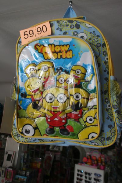 mochila minions