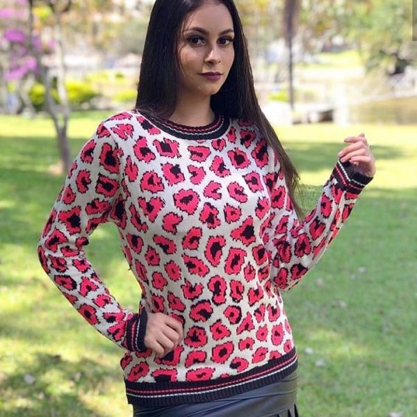 BLUSA ONÇADA