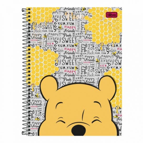 caderno 10 matérias pooh