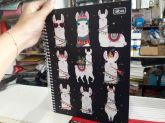 Caderno hello lhama